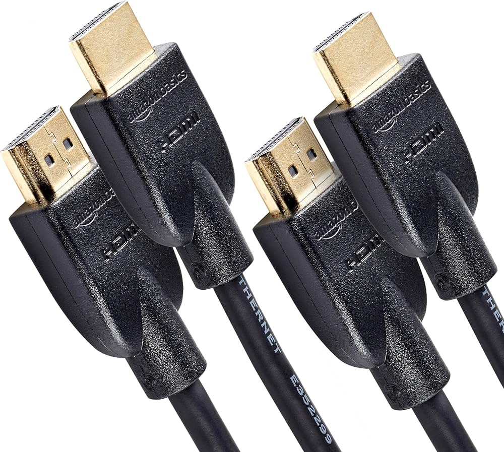 AmazonBasics HDMI 2.0 Cable 4K UHD | 18Gbps | 3 Meter | Gold Plated