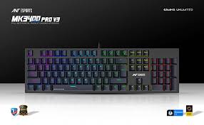Ant Esports MK3400W Wireless Mechanical Keyboard | RGB | Blue Switch | TKL